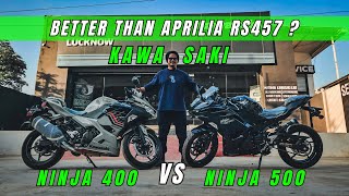 2024 Kawasaki Ninja 500 Vs Kawasaki Ninja 400 Detail Comparison  Which One is Best In 2024 [upl. by Reneta83]