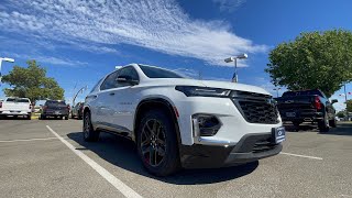 Settings Explained 2023 Chevrolet Traverse Premier REDLINE [upl. by Ecenahs]