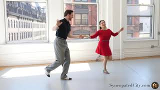 Learn how to dance Sailor Kicks for Lindy Hop and Charleston [upl. by Selhorst]