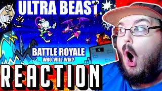 Pokemon Battle Royale ULTRA BEASTS Collab Loud SoundFlashing Lights 👽 amp Explained REACTION [upl. by James]