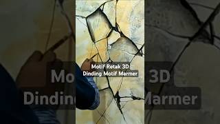 Dinding Motif Marmer Effect Retak3D patt 2 [upl. by Yert]