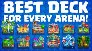 BEST DECKS for EVERY ARENA in Clash Royale 🏆 Arena 115 Decks [upl. by Eninotna484]