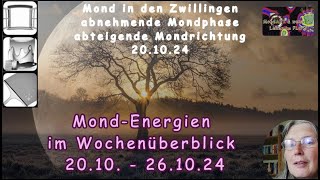 Wochenüberblick der Mondenergien vom 2010  261024 [upl. by Hayman]