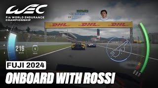 First Lap For Valentino Rossi At Fuji 🇯🇵 I 2024 6 Hours of Fuji I FIA WEC [upl. by Nahor]