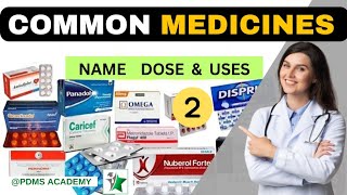 Most commonly used Medicines for general medical practice medicine [upl. by Ellirehs]