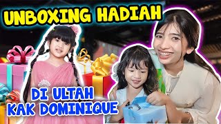 DARLEEN UNBOXING HADIAH ULTAH KK DOMINIQUE🤩 TERNYATA ISI HADIAHNYA INI viralvideo [upl. by Floria]