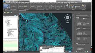 civilengineering  AutoCAD Civil3d Tutorial Creating C3D Surface from Contours [upl. by Darcy]