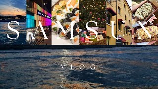 SAMSUN VLOG 💙 Atakum Sahili Piazza AVM Magnum Store Sushi Keyfi [upl. by Tessie]