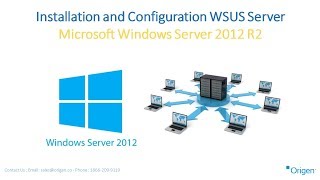 Installation and Configuration WSUS Server Microsoft Windows Server 2012 R2 [upl. by Dagney]