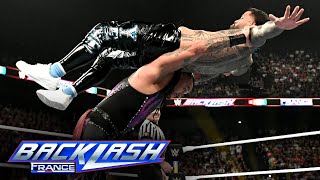 Damian Priest vs Jey Uso – World Heavyweight Title Match WWE Backlash highlights May 4 2024 [upl. by Ilegna]