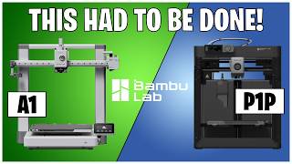 Bambu A1 vs P1P  Are These The Same 3D Printer [upl. by Ynnob98]