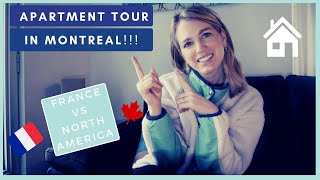 MONTREAL APARTMENT TOUR I Differences between France vs Canada Apartments I Culture Shocks [upl. by Ciaphus]