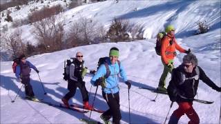 Monte Rognone  Scialpinismo  29 gennaio 2017 [upl. by Sabino]