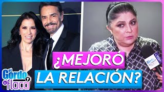 Victoria Ruffo bromea sobre los Derbez y opina de Alessandra Rosaldo  El Gordo y La Flaca [upl. by Schrick]