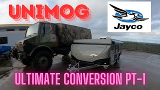 UNIMOG  JAYCO  BEST EXPEDITION CONVERSION [upl. by Aiciled817]