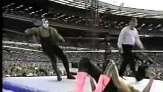 Tito Santana vs Papa Shango [upl. by Nereen850]