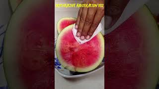 Testing Watermelon🍉for Erythrosine Adulteration with TissueWatermelon fruitSummerfoodhealthy [upl. by Eenert]