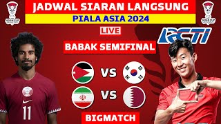 Jadwal Semifinal Piala Asia 2024  Jordania vs Korea Selatan  Iran vs Qatar  Piala Asia 2023 [upl. by Au317]