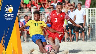 OFC Beach Soccer Nations Cup 2023  Tahiti v Solomon Islands  Final Highlights [upl. by Oyr]