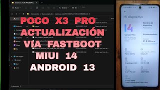 POCO X3 PRO ACTUALIZACIÓN VIA FASTBOOT [upl. by Anavlis]