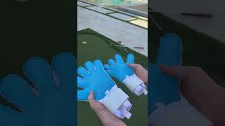 Grip test on the DampD goalkepeergloves [upl. by Chiou]