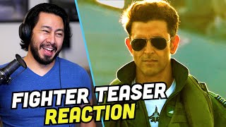 FIGHTER  Teaser Reaction  Hrithik Roshan  Deepika Padukone  Anil Kapoor  Siddharth Anand [upl. by Htebazila]