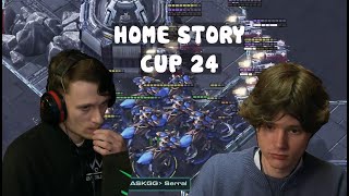 GRAND FINALS Serral vs Clem HomeStory Cup 24 [upl. by Anivlem929]