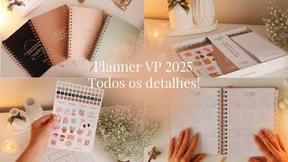 Planner VP 2025 capas tour pelo planner e todos os detalhes ✨ [upl. by Emmuela]