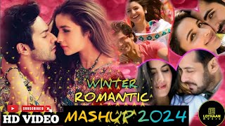 💝winter romantic mashup 2024💝viral mashup2024 💓RANJHAN💓 mix songs mashup [upl. by Suhploda]