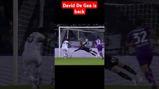 David De Gea Saves Two Penalties to Seal Fiorentina Victory Against Milan PenaltySaves DavidDeGea [upl. by Carly]