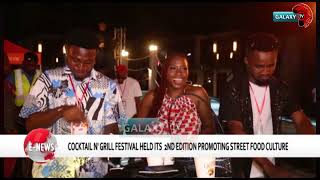 Cocktail And Grill Festival Held Its Second Edition Promoting Street Food Culture [upl. by Ahsena150]