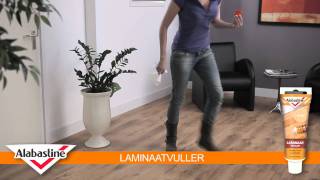 How to  Laminaatvuller  Alabastine [upl. by Akimyt197]