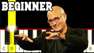 Experience  Einaudi  Very Easy Piano tutorial  Beginner [upl. by Siana]