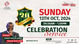 WOODLEY30 CELEBRATION SERVICE  13TH OCTOBER 2024 [upl. by Ennayrb]