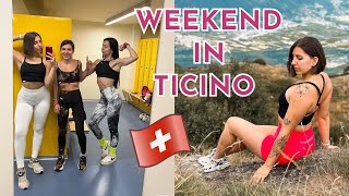 WEEKEND IN SVIZZERA  Vlog in Ticino ft Clara Monaco e Giovanna [upl. by Ornstead597]