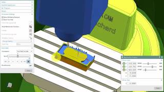 NX trochoidal milling 5 axis simultaneous [upl. by Swain]