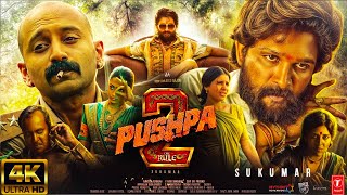 PUSHPA 2  Allu Arjun  2024 New Released South full action Hindi Dubbed Movie In 4K  Rashmika [upl. by Launame712]