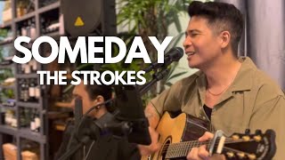 Someday  The Strokes Acoustic Cover by Joven Goce [upl. by Elamrej]