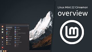 Linux Mint 22 “Wilma” Cinnamon overview  Sleek modern innovative [upl. by Delanos722]