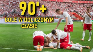 Reprezentacja Polski  Gole w Doliczonym Czasie ᴴᴰ [upl. by Wyndham]