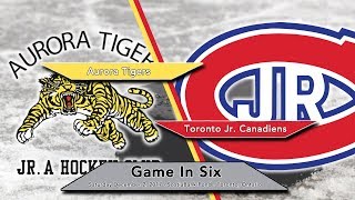 Game In Six  Tigers VS Jr Canadiens  December 2 [upl. by Enisaj]