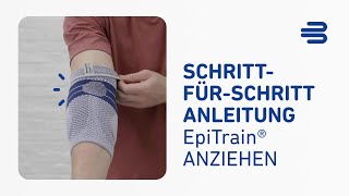 Wie lege ich die Ellenbogenbandage EpiTrain richtig an [upl. by Landes]