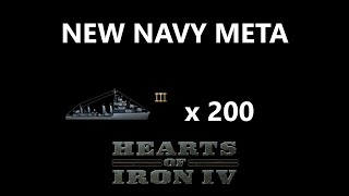 New Navy Meta  Hearts of Iron 4 [upl. by Anelem906]