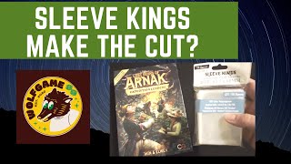 Sleeve Kings card sleeves  Reviewed for Lost Ruins of Arnak [upl. by Lachance]