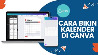 Cara Membuat Kalender Sendiri Secara Online Lewat Canva [upl. by Enehs]