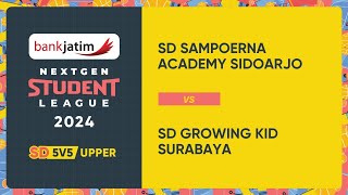 BANK JATIM NEXTGEN STUDENT LEAGUE 2024  SD SAMPOERNA ACADEMY SBY VS SD GROWING KID SCHOOL SBY [upl. by Mitchiner]