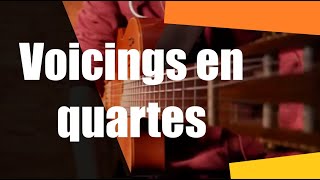 Les voicings en quartes [upl. by Eirek]