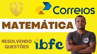 MATEMÁTICA BANCA IBFC  Prof Wellington Vieira [upl. by Aeret289]