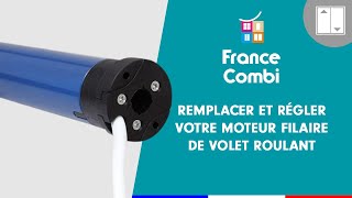 Remplacement moteur volet roulant filaire [upl. by Ginni]