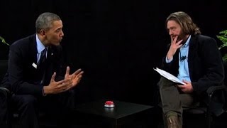 Obama Visits Galifianakis Show to Push Health Care [upl. by Ykcir230]